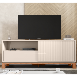 Rack Bancada Mondrian 1.5 Freijo Off White Caemmun